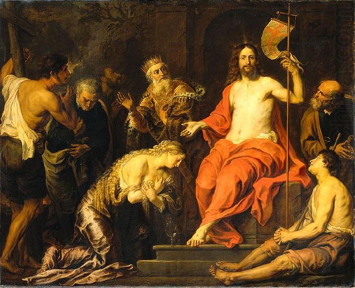 Christ and the repentant sinners, Gerard Seghers